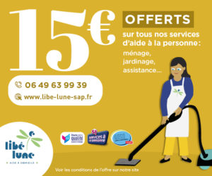 15 euros offerts sur les services à domicile Libé-Lune